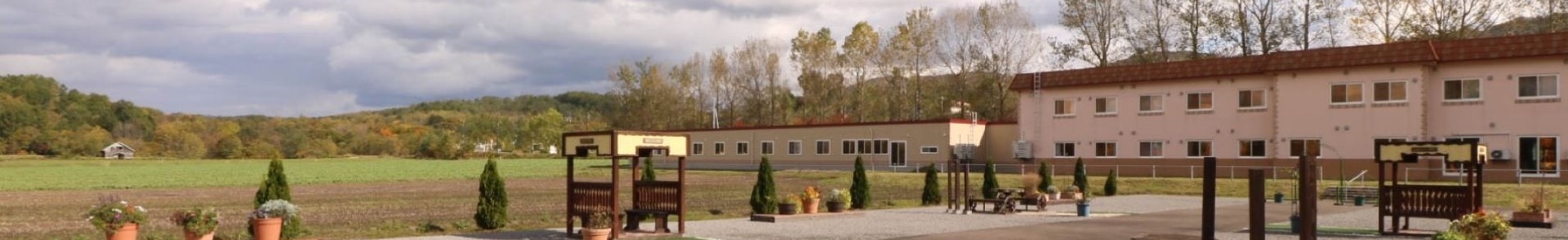 ガーデンからの景色